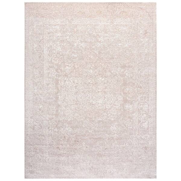 Reflection 10 X 14 Creme/Ivory Oriental Area Rug