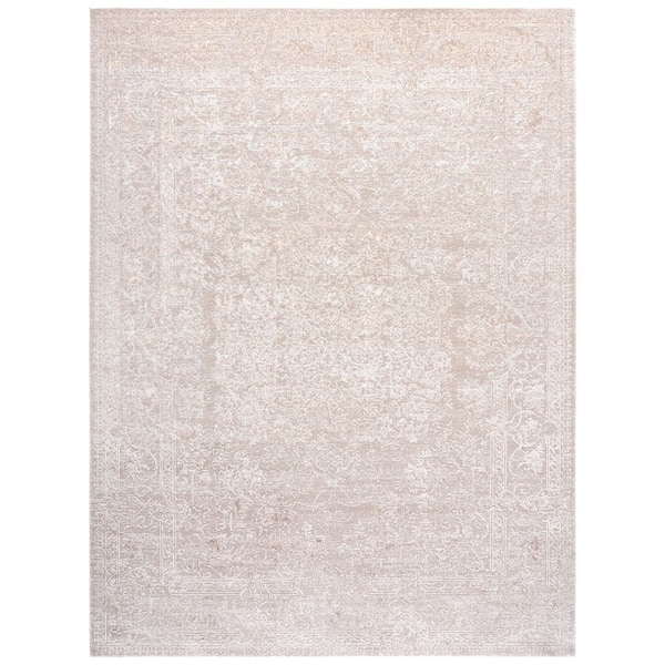 Reflection 11 ft. x 15 ft. Creme/Ivory Oriental Area Rug