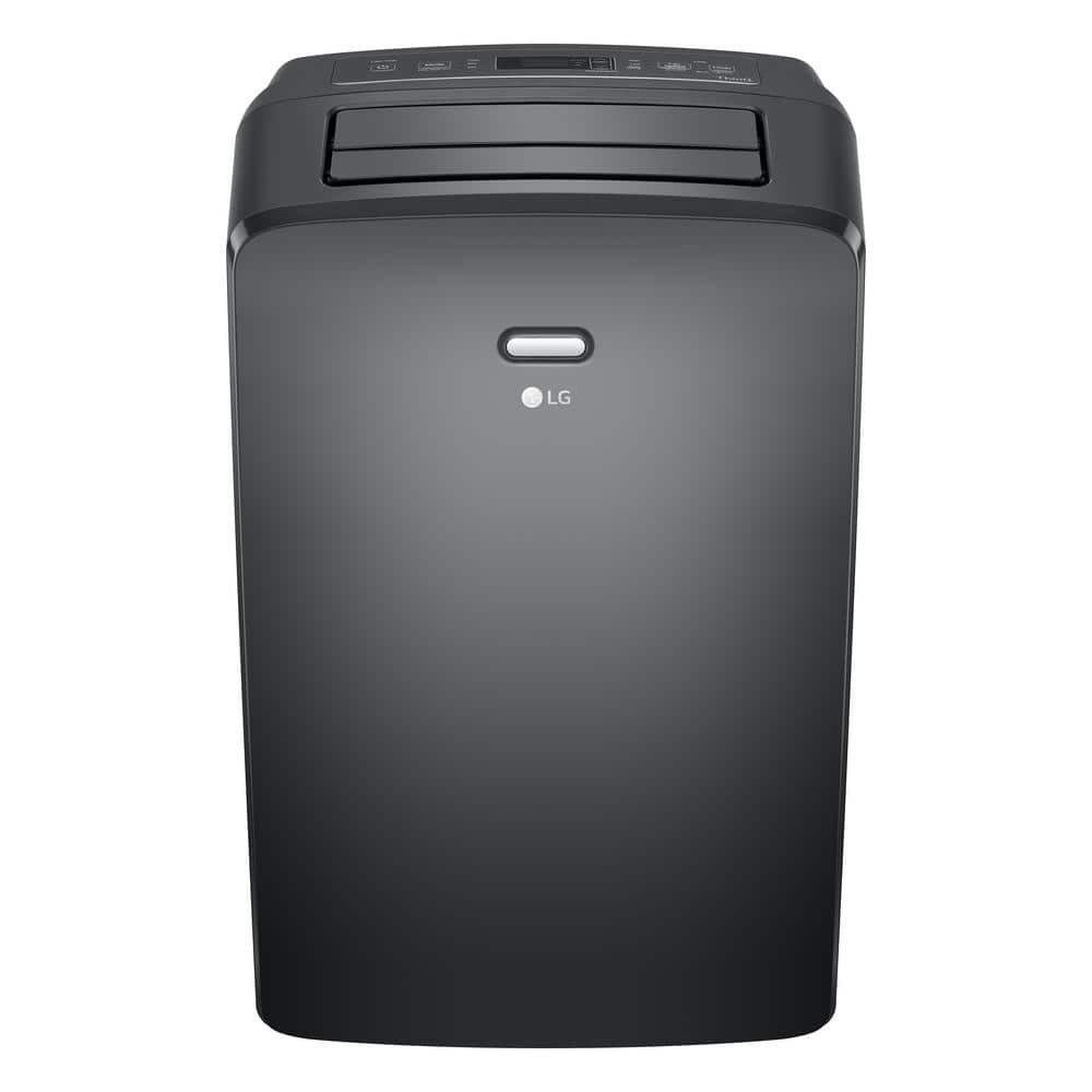 LG 8,000 BTU (DOE) 115-Volt Portable Air Conditioner, Cools 350 sq. ft. with Dehumidifier Function, Wi-Fi Enabled in Gray
