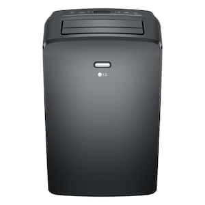 8,000 BTU Portable Air Conditioner Cools 350 Sq. Ft. with Dehumidifierand Wi-Fi Enabled in Gray