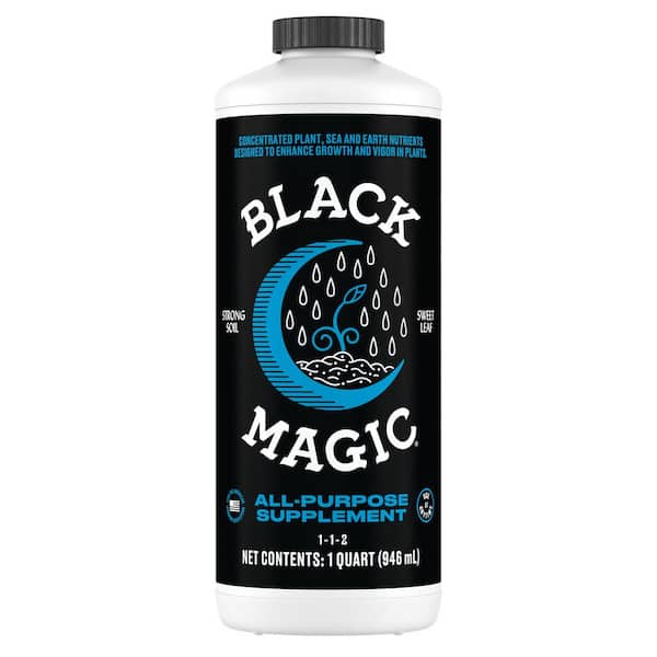 Black Magic 32 oz. 1-1-2 All Purpose Supplement - Naturally-Based Supplement for Leaf, Root and Flower Development