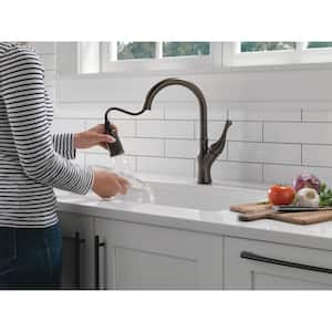 Ophelia Single Handle Pull Down Sprayer Kitchen Faucet in Venetian Bronze