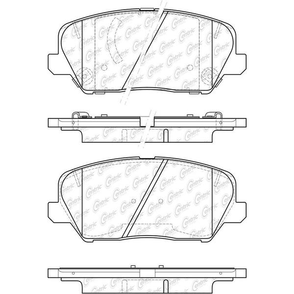 Centric Parts Disc Brake Pad Set
