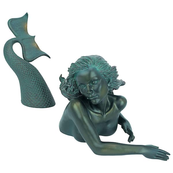 Mermaid Swimmer Outdoor Garden Statue