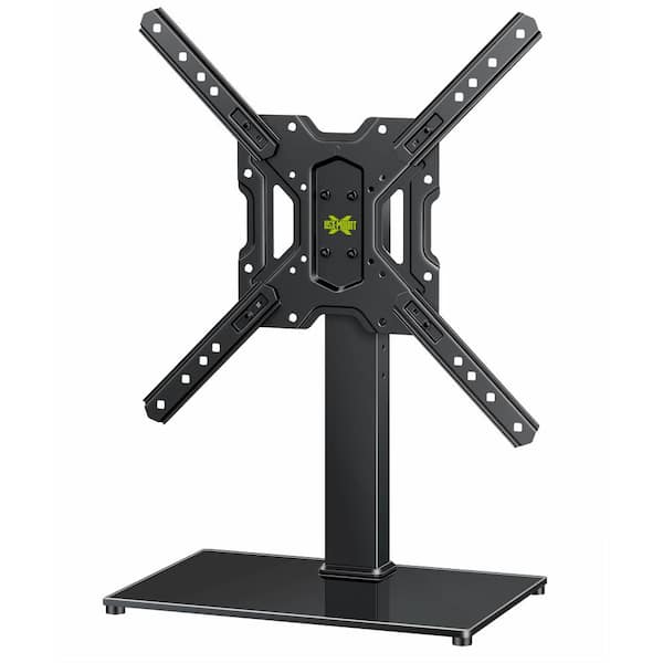 USX MOUNT TV Stand Base 26 in. to 55 in. LCD LED Flat Screen TVs, VESA 400 mm x 400 mm Height Adjustable Tabletop HAS306 - The Home Depot