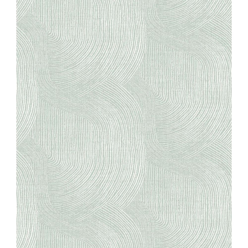 Folly Seafoam Blue Zen Swirls Wallpaper price history on PriceWatchPro