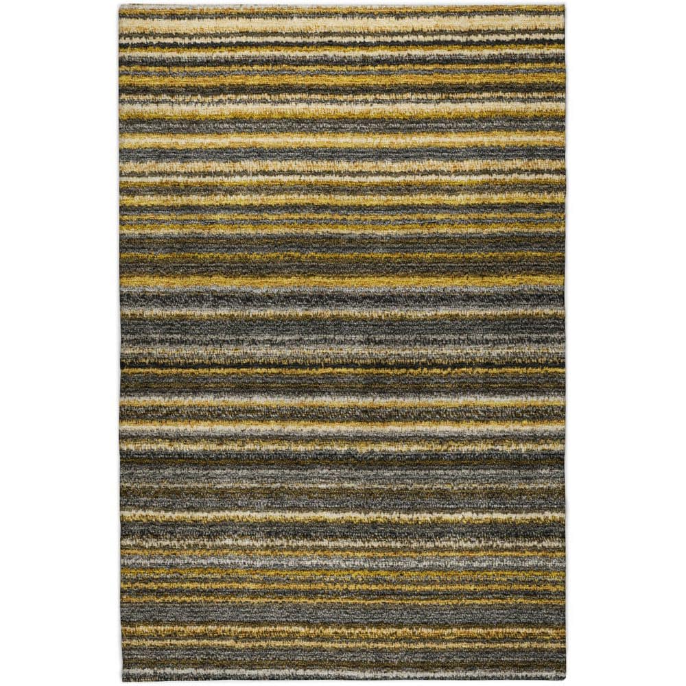 Dream Shag Premium Machine Washable Abstract ADS598 Gold 5 ft. x 7 ft. 6 in. Area Rug price history on PriceWatchPro