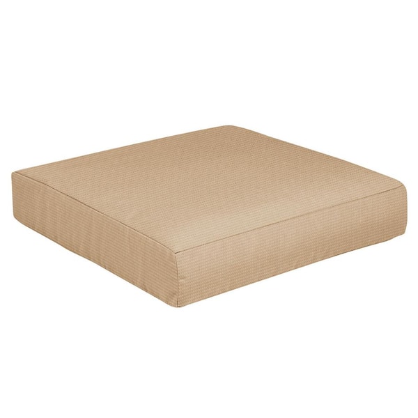 SORRA HOME Outdura ETC Fawn Rectangle Outdoor Seat Cushion