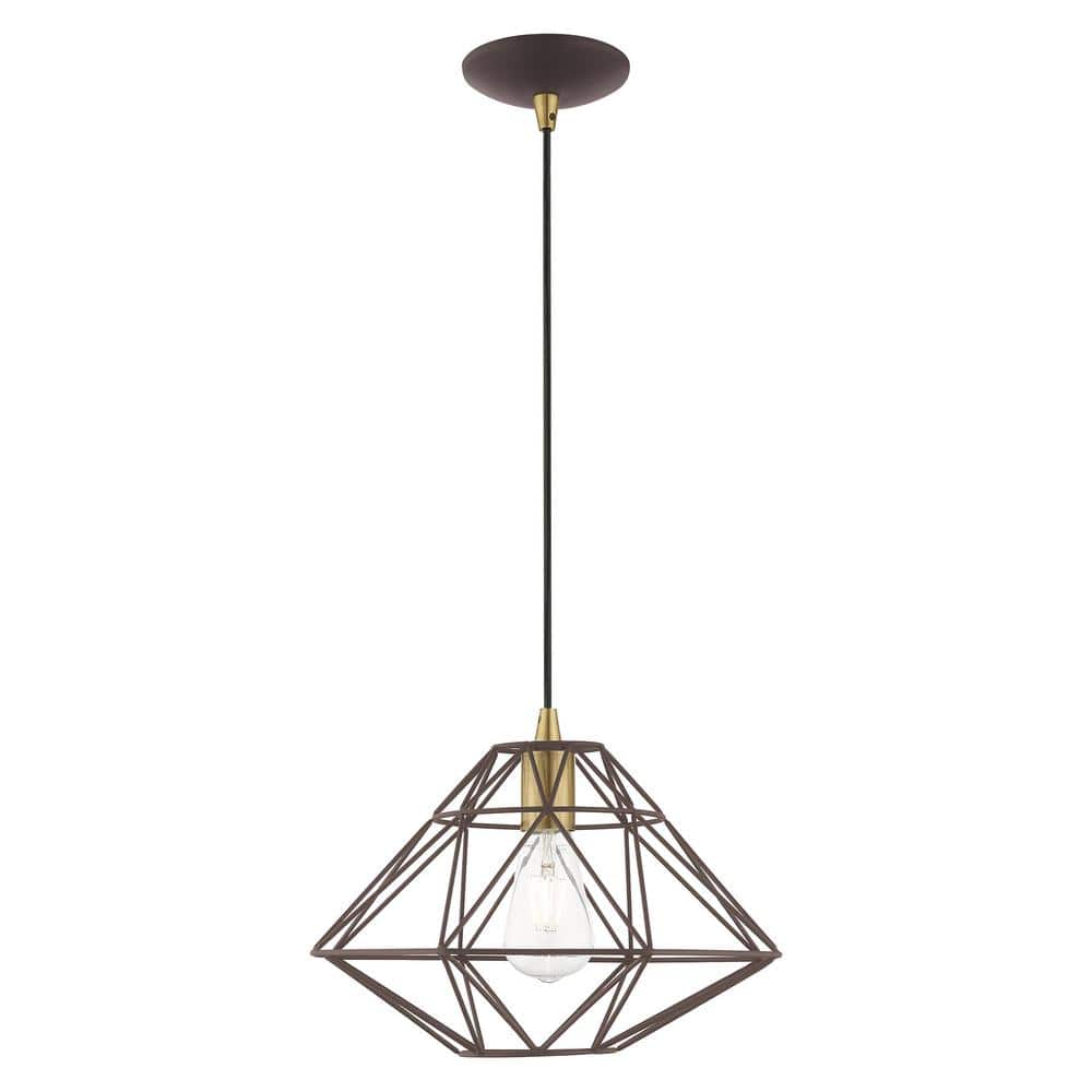 Ashby 1-Light Bronze Island Pendant price history on PriceWatchPro