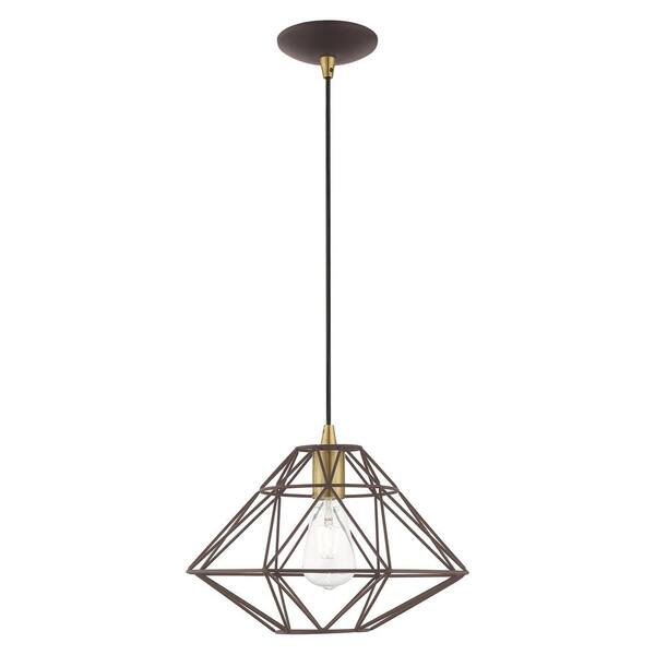 AVIANCE LIGHTING Ashby 1-Light Bronze Island Pendant