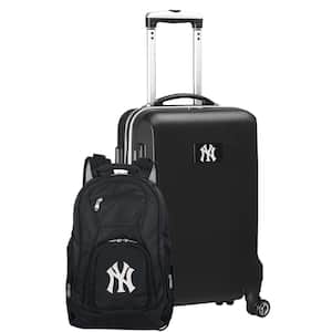 New York Yankees Deluxe 2-Piece Backpack and Carry-On Set
