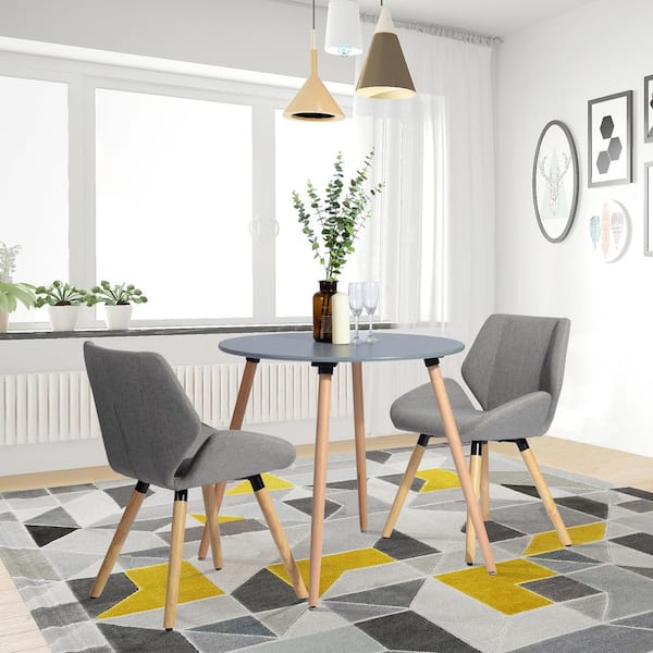 Grey top deals kitchen table