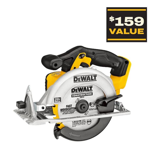 20V MAX Cordless 6.5 in. Sidewinder Style Circular Saw (Tool Only)