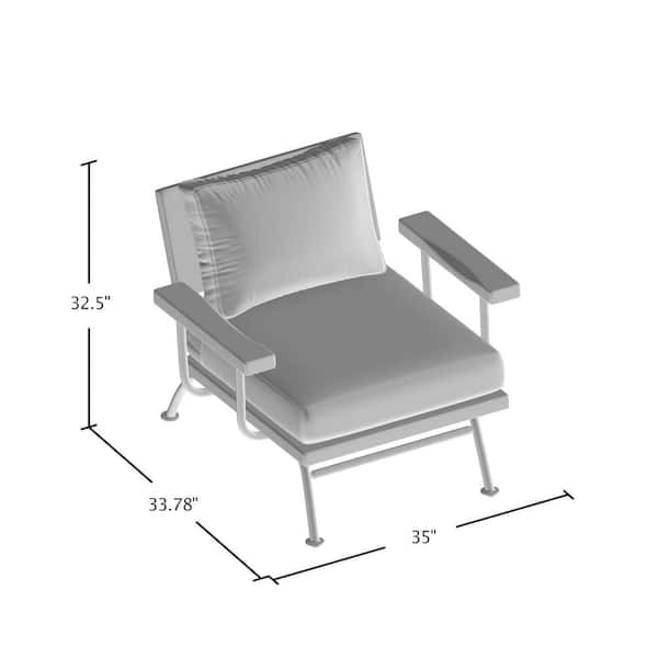 Furniture of America Middletown 64 in. Light Gray and Navy Fabric 2-Seat  Loveseat with Box Seat Cushion IDF-2270-LV - The Home Depot