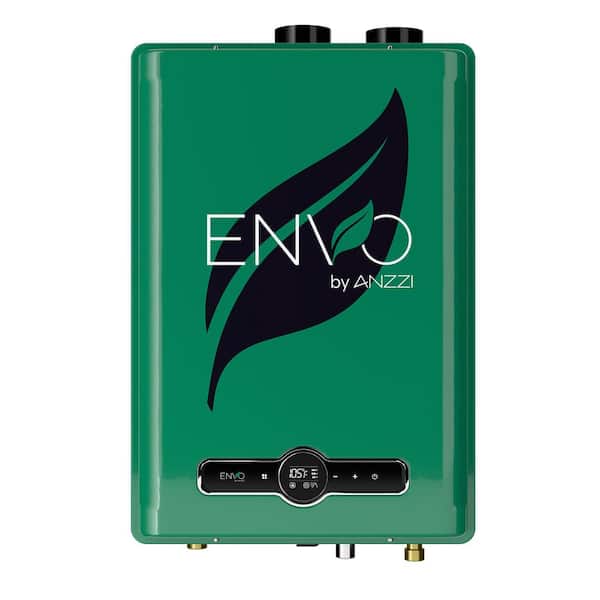 ANZZI ENVO 180,000 BTU Liquid Propane Tankless Water Heater with Copper Heat Exchanger and Safety Features