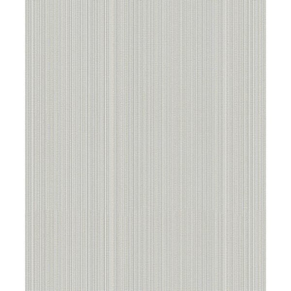 Unbranded Boutique Collection Blue Shimmery Vertical Stripe Non-pasted Paper on Non-woven Wallpaper Sample