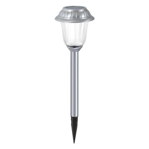 EZSolar Solar Powered LED Stainless Steel Pathway Light (6-Pack)