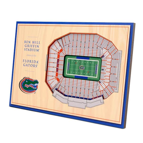 NCAA Florida Gators 3D StadiumViews Desktop Display - Ben Hill Griffin Stadium