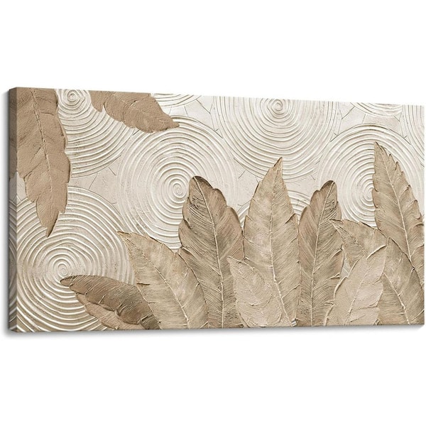 Decor Framed Abstract Wall Art 20 in. x 40 in.