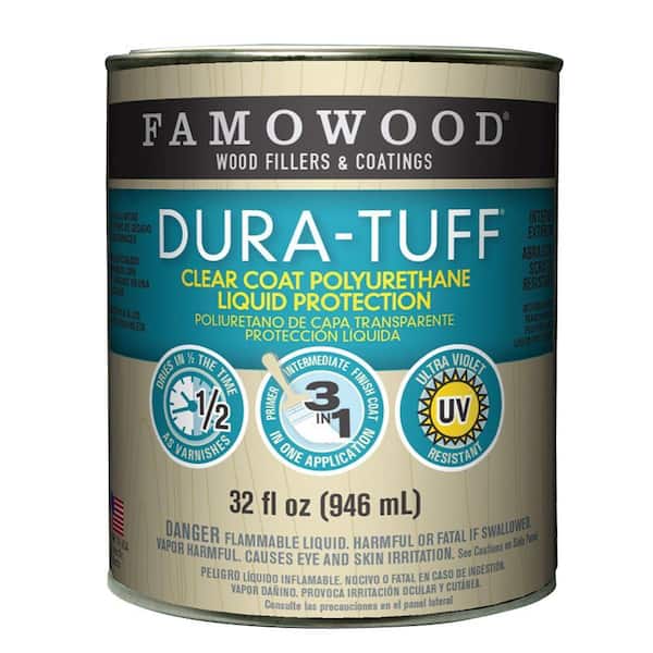 FAMOWOOD 1-qt. Dura-Tuff Clear Coat and Finish (4-Pack)