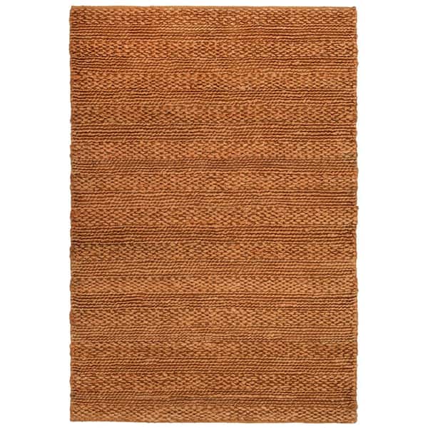 SAFAVIEH Natural Fiber Gold Doormat 2 ft. x 4 ft. Solid Color Area Rug