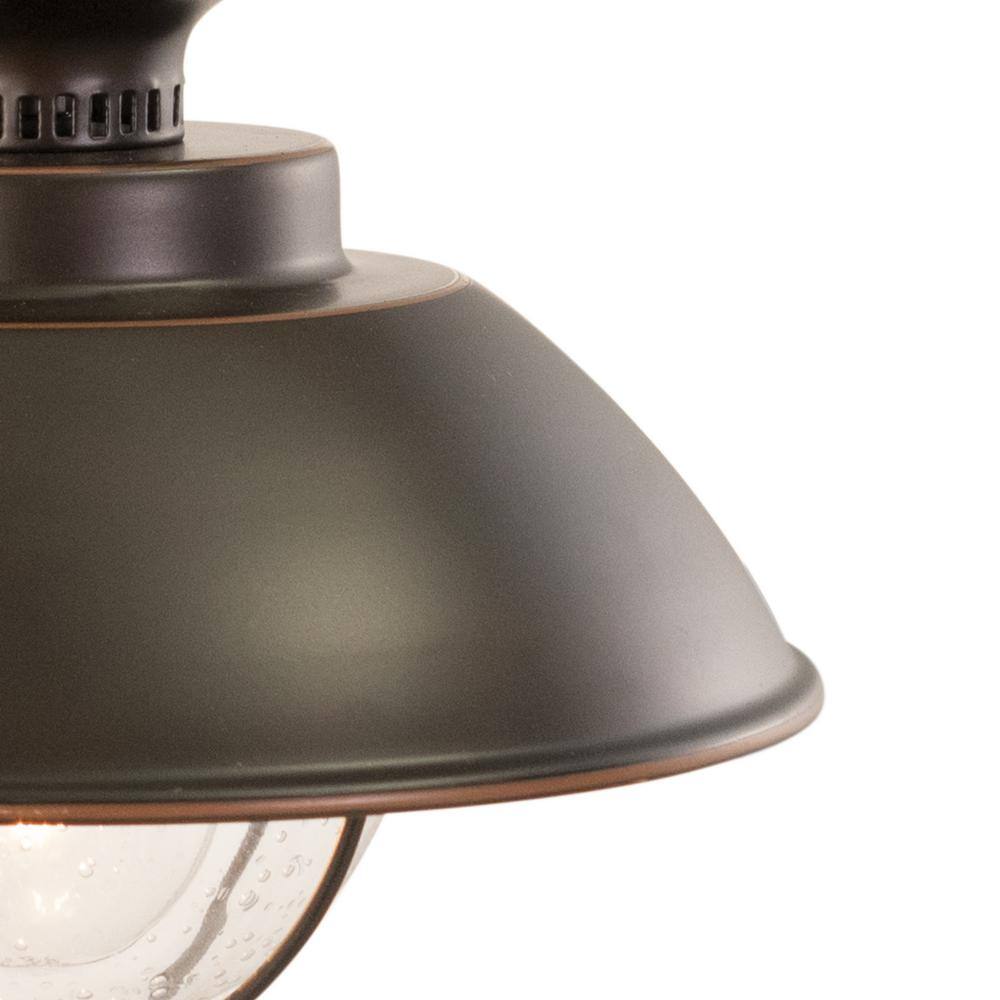 Harwich Burnished Bronze Nautical Outdoor Wall Sconce