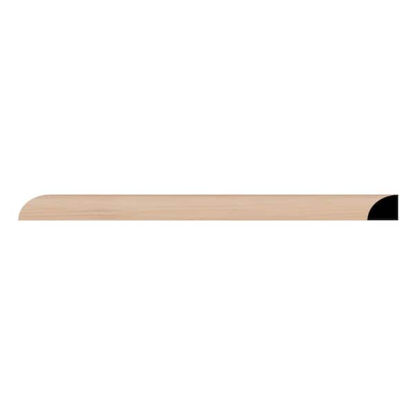 WM108 0.5 in. D x 0.5 in. W x 96 in. L Wood (Cherry) Quarter Round