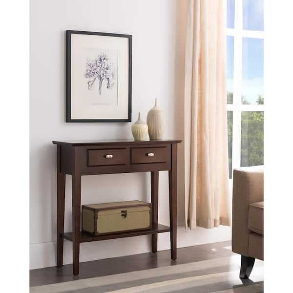 Leick Home 30 In L 2 Drawer Hall