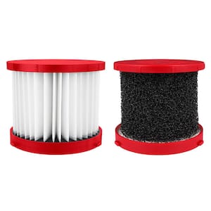 M18/M12 HEPA Wet/Dry Vacuum Filter (2-Pack)