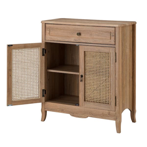 Unbranded 31.5 in. W x 15.8 in. D x 36.2 in. H Bathroom Gray Linen Cabinet