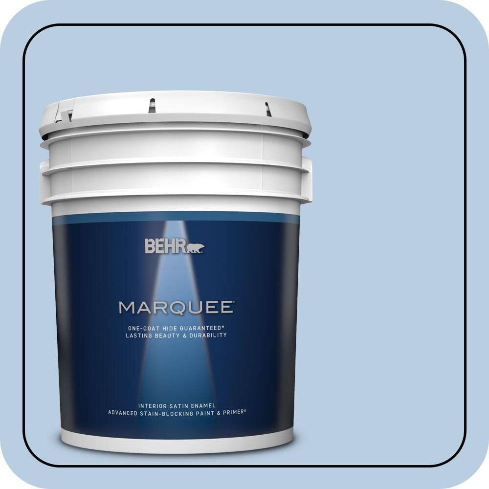 5 gal. #580C-3 Impressionist Sky Satin Enamel Interior Paint & Primer price history on PriceWatchPro