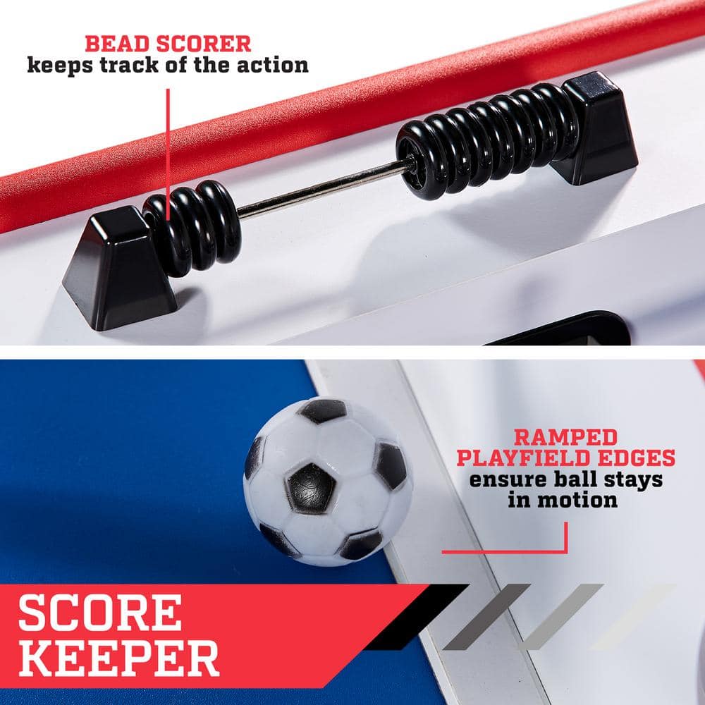 Hall of Games 56" Gray and Black Foosball Table