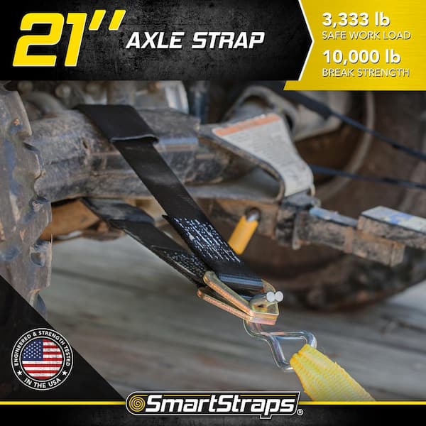 2 in. x 21 in. Axle Strap with 3,333 lb. Safe Work Load