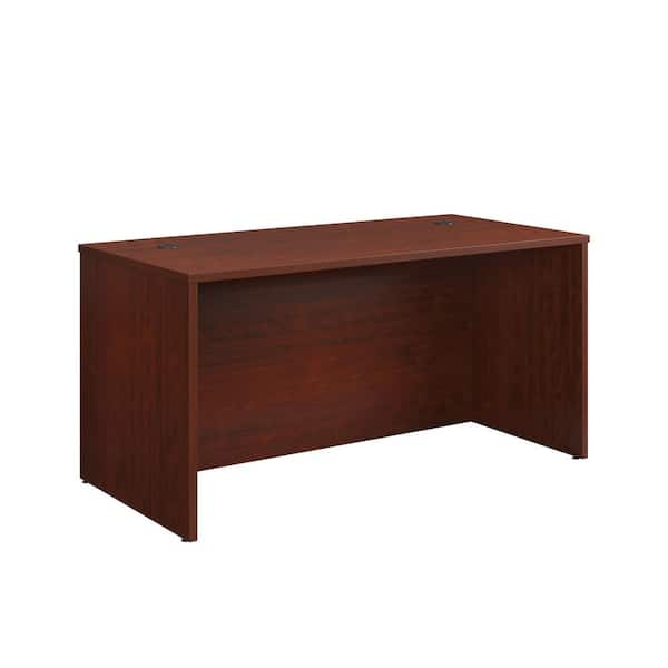 Unbranded Affirm 59.055 in. Classic Cherry Computer Desk Shell with Melamine Top Surface