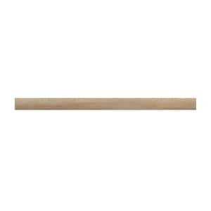 Balsam Blonde 1/3 in. Thick x 1-3/4 in. Wide x 94 in. Length Luxury Vinyl Reducer Moulding