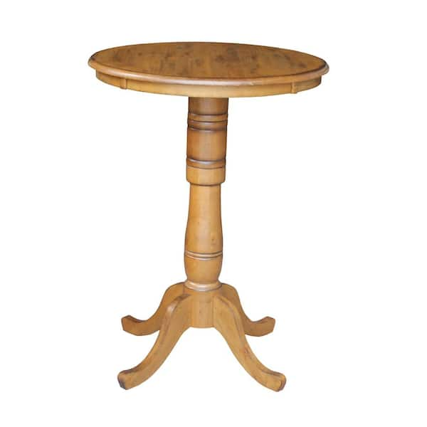 International Concepts Dining Essentials Distressed Pecan Pub Table