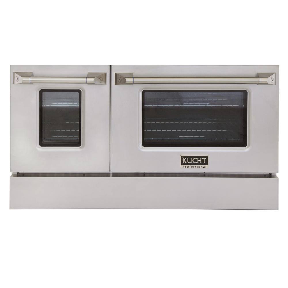 Kucht Oven Door and KickPlate 48 in. Stainless Steel for KNG481 (Large