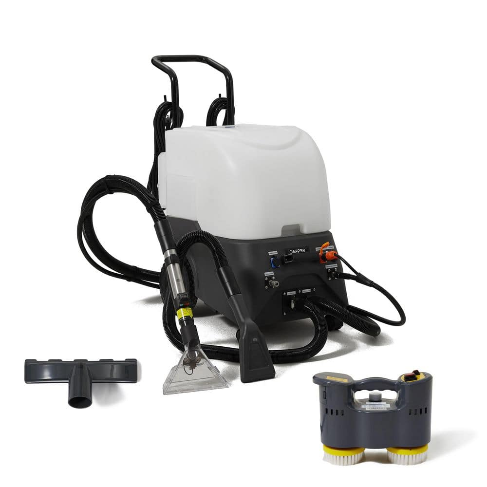 Commercial Upholstery Corded Carpet Cleaner Extractor with Steam, Spray-Vacuum, Blower & Mite Remover in Grey price history on PriceWatchPro