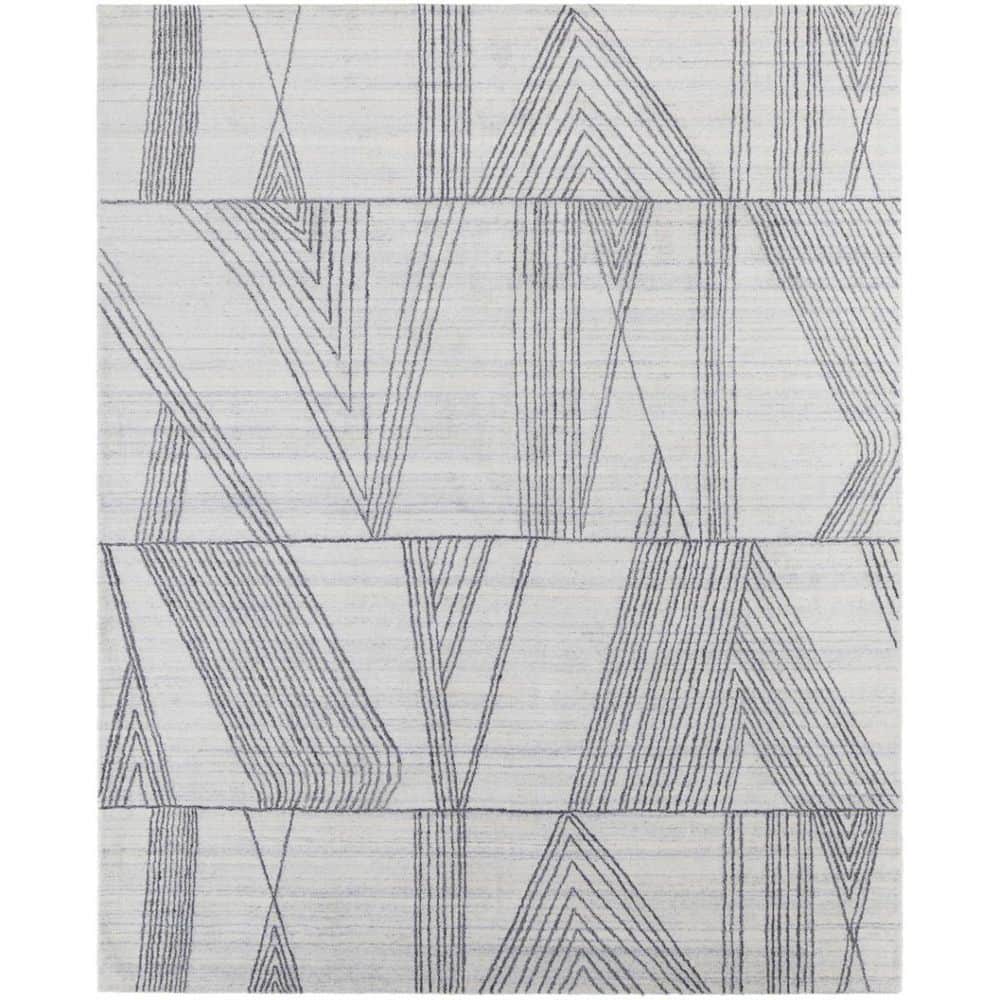 4 ft. x 6 ft. Black, Ivory Abstract Area Rug price history on PriceWatchPro