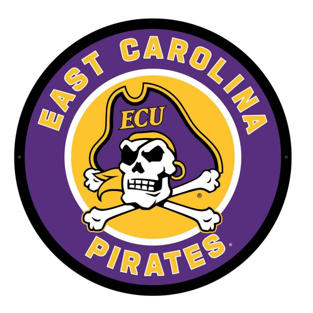 Evergreen East Carolina University Round 23 in. Plug-in LED Lighted ...