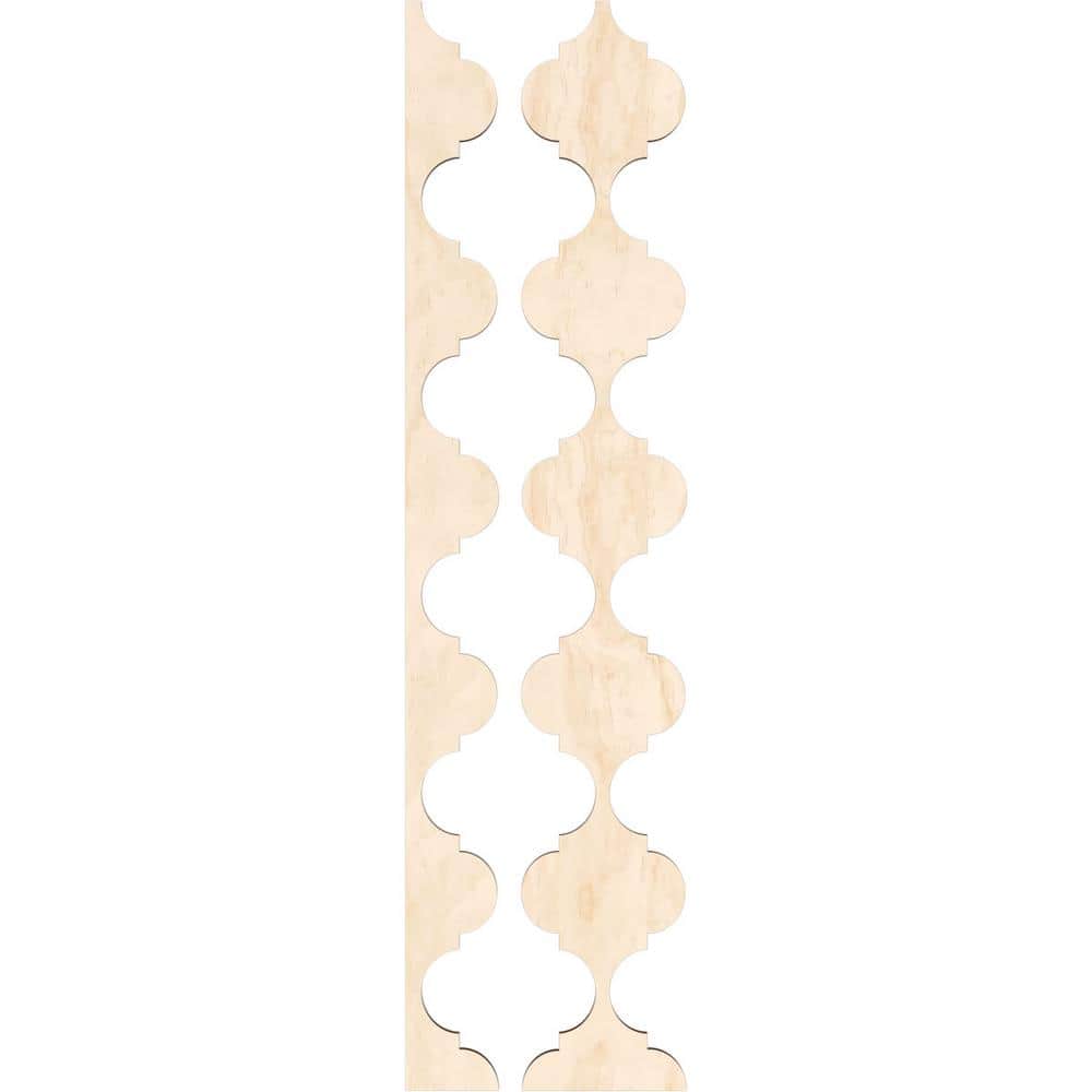 Marrakesh Birch Wood Decorative Slat Wall Panel Kit