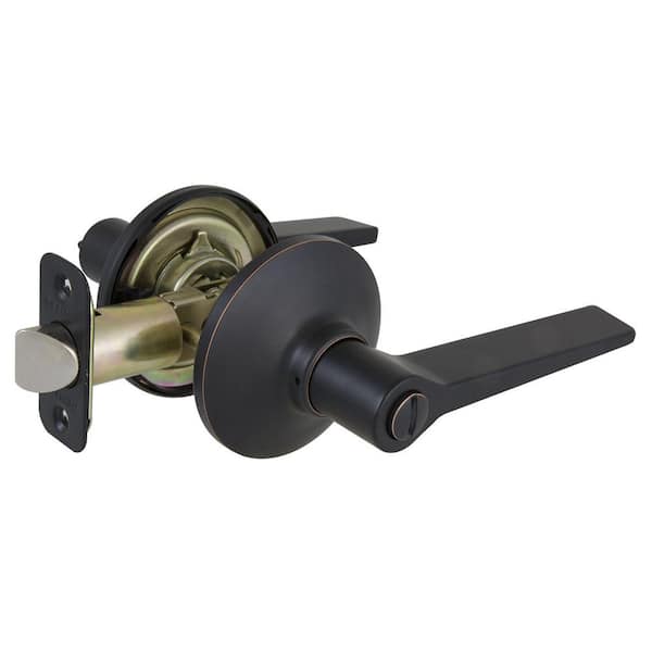 Defiant - Freedom Aged Bronze Bed/Bath Door Handle