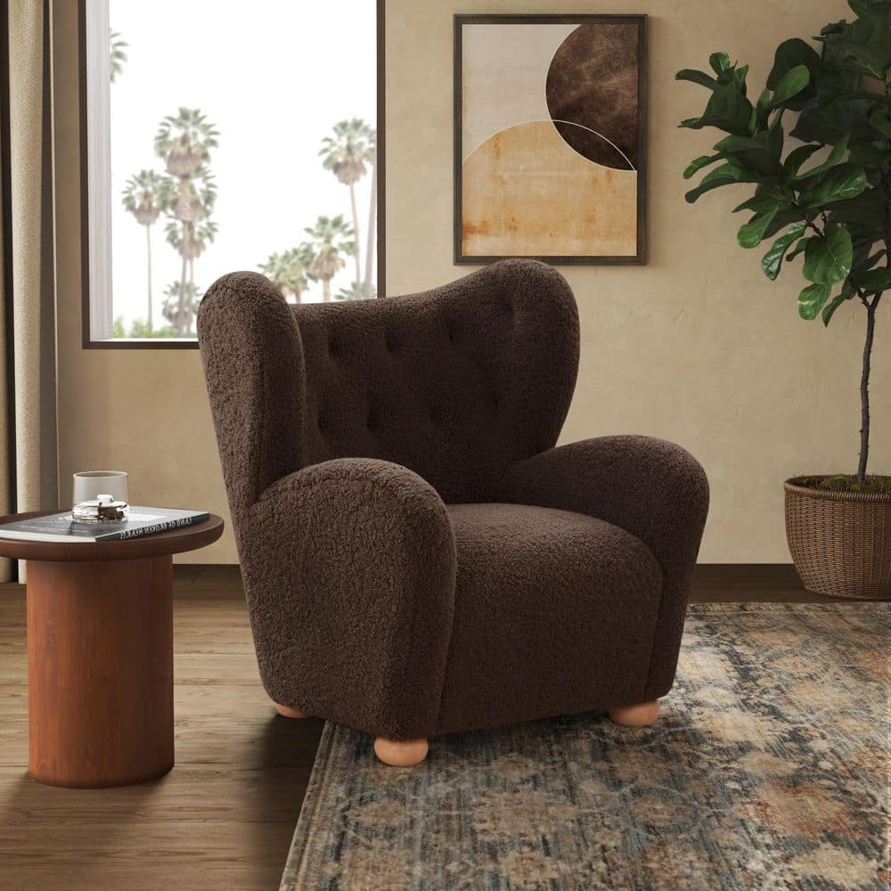 Galloway Dark Brown/Natural Arm Chair price history on PriceWatchPro