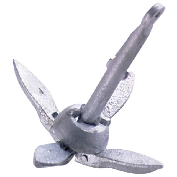 3-1/2 lbs. Galvanized Folding Grapnel Anchor