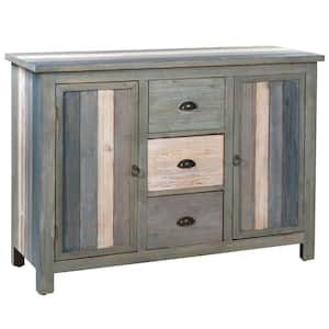 Sanibel Breakfront with 3-Drawers and 2-Doors Credenza