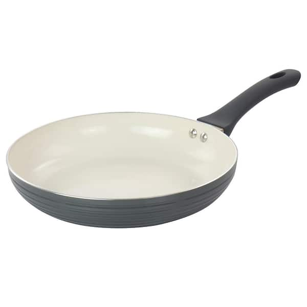 Oster Ridge Valley 10 in. Aluminum Nonstick Frying Pan in Grey 985115181M -  The Home Depot