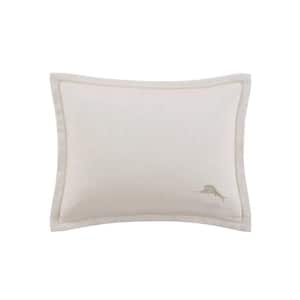 Island Estate Beige Polyester 15 x 20 Breakfast Throw Pillow