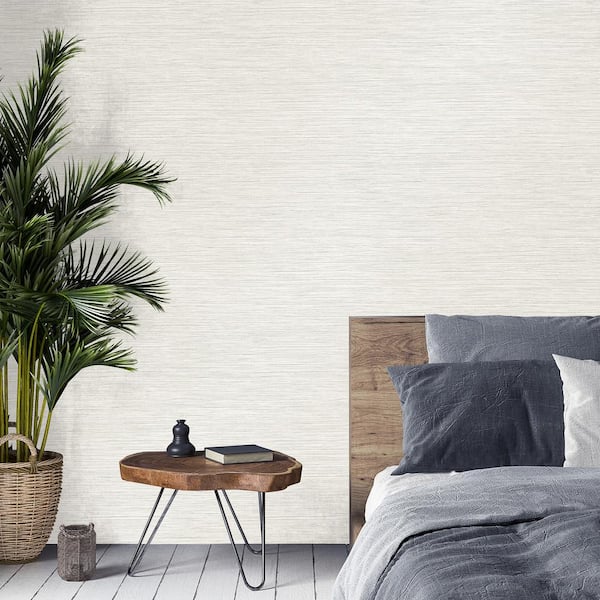 Fusion Grey Plain Textured Non-Pasted Paper Wallpaper