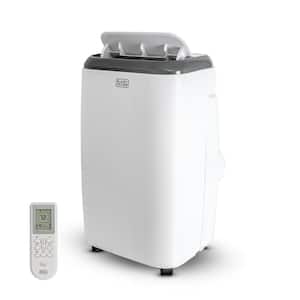 5000 BTU (DOE) Portable Air Conditioner Cools 350 sq. ft. without Heater with Dehumidifier with Remote in White