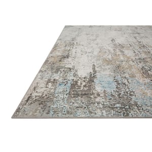 Drift Antique/Multi 8 ft. 6 in. x 11 ft. 6 in. Contemporary Abstract Area Rug